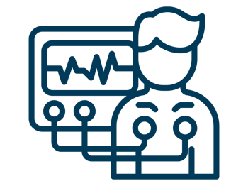 ecg electrode icon