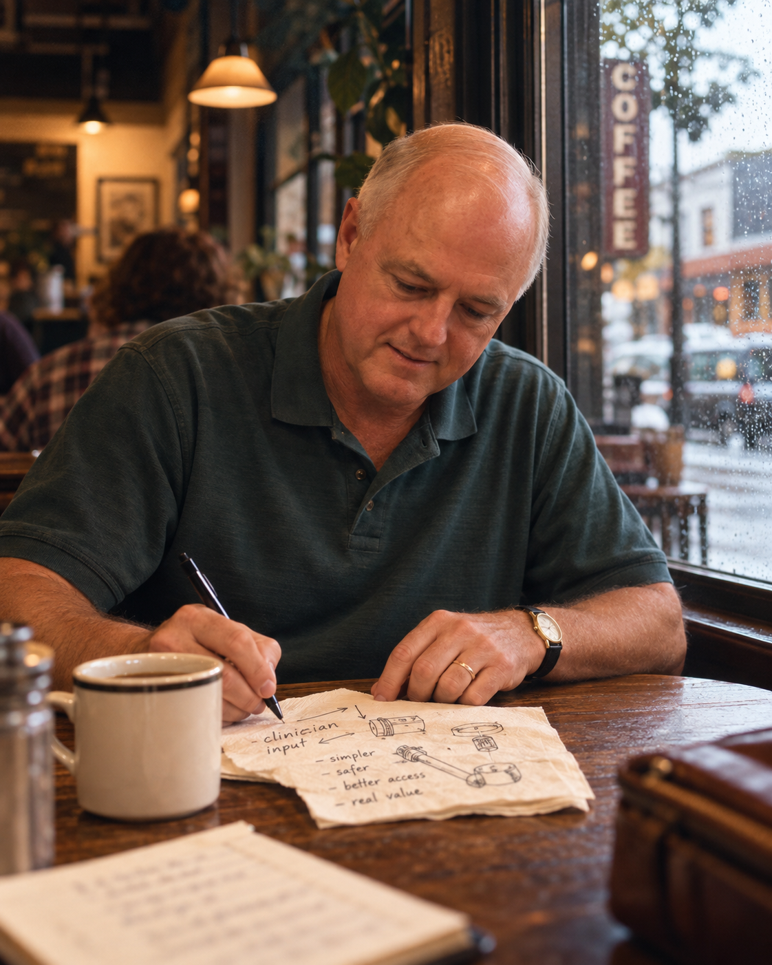Coffeehouse Ideas on a Rainy Morning