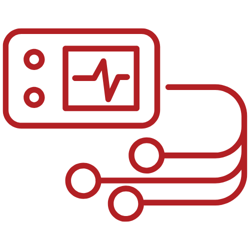 monitor icon - red